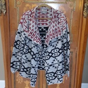 0923 Natural Reflections Crocheted Cardigan